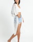 Fashion White Lace Cardigan Sun Protection Clothing