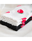 Fashion New Black Tri-color Hemming Love Flower Socks