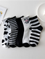 Fashion Dairy Cow Head Cartoon Pattern Cow Spotted Socks