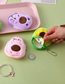 Fashion Pink (small) Avocado Coin Purse Children's Plush Pendant