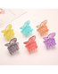 Fashion Purple Butterfly Jelly Color Hair Scratch