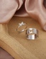 Fashion Silver Butterfly Ring Set