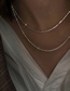 Fashion 7#925 Silver-necklace Sparkling Necklace