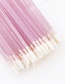 Fashion Disposable-lip Brush-crystal-light Purple-50pcs Disposable Crystal Lip Brush