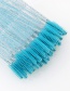 Fashion Disposable-eyelash Brush-crystal-deep Yellow-50pcs Disposable Crystal Eyelash Brush