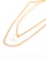 Fashion Golden Imitation Pearl Alloy Necklace