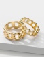 Fashion Gold Color Hollow Chain Metal Ring Set