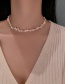 Fashion Beige-necklace Irregular Freshwater Pearl Necklace