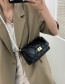 Fashion Blue Pearl Rhombus Portable Messenger Bag