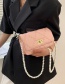 Fashion Black Pearl Rhombus Portable Messenger Bag