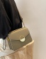 Fashion Green Double-sided Double Pockets Chain Shoulder Messenger Bag