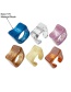 Fashion Cream Color Acetate Transparent Ring