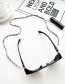 Fashion Pink Letter Soft Ceramic Piece Mask Lanyard Glasses Chain Necklace Bracelet Multi-purpose Shape