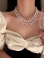 Fashion White Multilayer Pearl Necklace