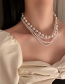 Fashion White Multilayer Pearl Necklace
