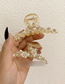 Fashion 6-medium Grabbing Clip Resin Pearl Flower Catch Clip
