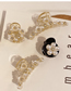 Fashion 7-small Gripping Clip Resin Pearl Flower Catch Clip