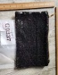 Fashion Black Rice Beads Sequined Clutch
