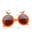 Fashion Pink Apple Children Polarized Cartoon Fruit Sunglasses