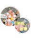 Fashion Printed Candy Color Children's Printed Hair Rope