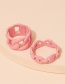 Fashion Suit Candy Color Chain Geometric Ring