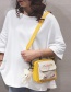 Fashion Yellow Without Plush Pendant Canvas Print Crossbody Bag