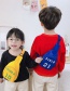 Fashion Blue Children's Letter Messenger Bag