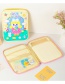 Fashion Yellow (suitable For 9.7-11 Inches) Cartoon Flat Double Zipper 11 Inch Protective Bag