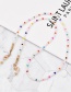 Fashion Letter Smiley Rice Beads Fringed Smiley Face Letter Pearl Eyeglasses Chain