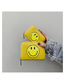 Fashion Yellow Wallet Zipper Short Smiley Wallet