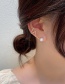 Fashion Golden Full-diamond Pearl Ear Bone Clip Integrated
