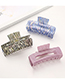 Fashion Camouflage Pattern Acetate Hair Clip