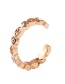 Fashion Gold-two Sets (can Be Used As A Ring) C-shaped Alloy Ear Bone Clip Ring Set