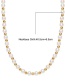 Fashion Gold Color Freshwater Pearl Necklace