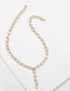 Fashion Gold Color Chain Necklace