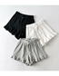 Fashion Black Lace A-line Shorts
