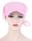 Fashion Pink Solid Color Cotton Printed Toe Cap