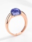 Fashion Rose Gold S925 Sterling Silver Plating Ring