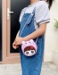 Fashion Pink Children's Cartoon Shoulder Messenger Bag
