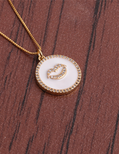 Fashion Sun Gold-plated Copper Zircon Sun Pendant Necklace