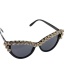 Fashion Black Rhinestone Diamond Sunglasses