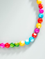 Fashion Colorful Colorful Glass Beaded Necklace