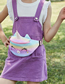 Fashion Squint Purple Rainbow Glitter Children's Cartoon Unicorn Belt Bag