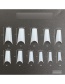 Fashion White 550 Tablets 500 Pieces Of Transparent C-shape Nail Nails
