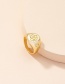 Fashion Golden Flower Ring