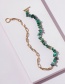 Fashion Green Turquoise Gravel Necklace
