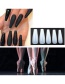 Fashion Natural Color 500 Pieces In Bags Flat Head Ballet Nail Gourd Nail 500 Pieces Bag Fake Nail Nails