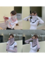 Fashion [c-shaped Love] Two-piece Printed Ice Silk Ear Mask And Neck Guard