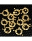 Fashion 14mm Stainless Steel Spring Buckle Jump Ring Jewelry