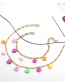 Fashion Flower Necklace A19-4-5-2 Chain Flower Necklace Bracelet